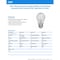 Feit Electric Feit White A15 E26 (Medium) Filament LED Bulb Daylight 75 Watt Equivalence 2 pk BPA1575950WFIL2 - alternate 5